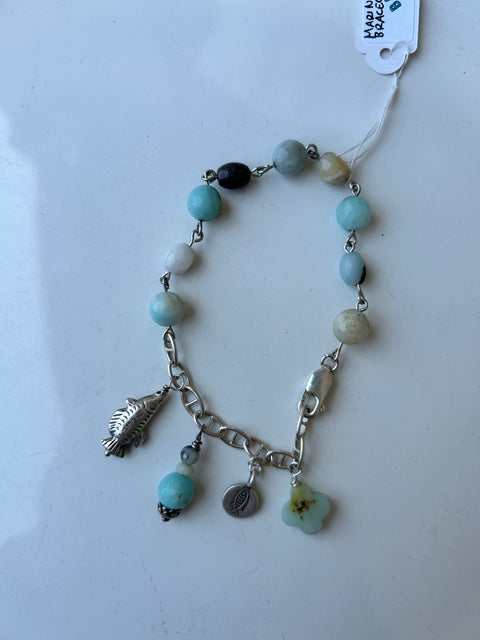 Fishing Necklace and Bracelet Set